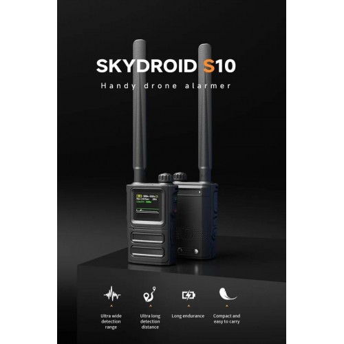 Детектор-обнаружитель дронов SKYDROID S-10 / «СОКОЛ 10» в Барнауле портативный всенаправленный