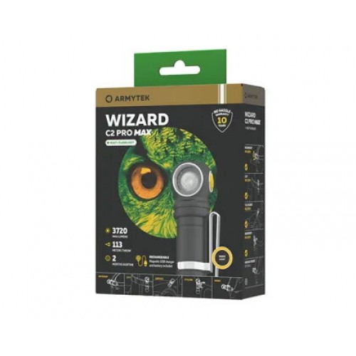 Мультифонарь Armytek Wizard C2 Pro Max Magnet USB (теплый свет) в Барнауле