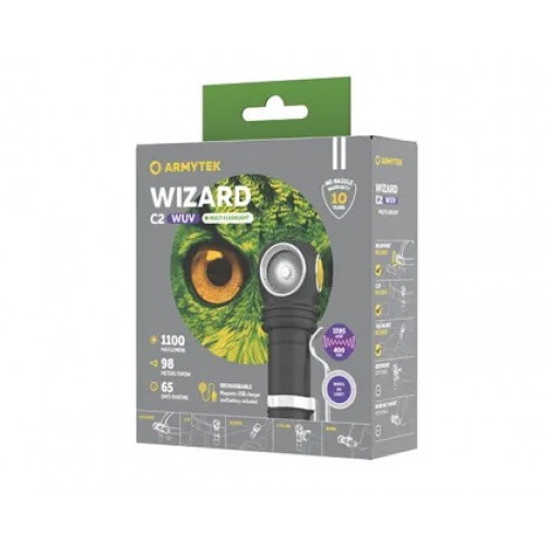 Мультифонарь Armytek Wizard C2 WUV Magnet USB в Барнауле