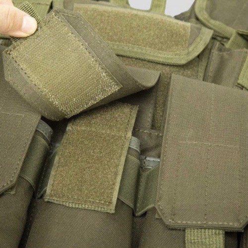 Тактический разгрузочный жилет «5 / пять карманов» с подсумками Tactical Molle Plate Carrier для съемных бронепластин в Барнауле